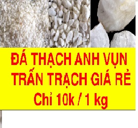 BÁN ĐÁ THẠCH ANH VỤN GIÁ RẺ 10K /1KG