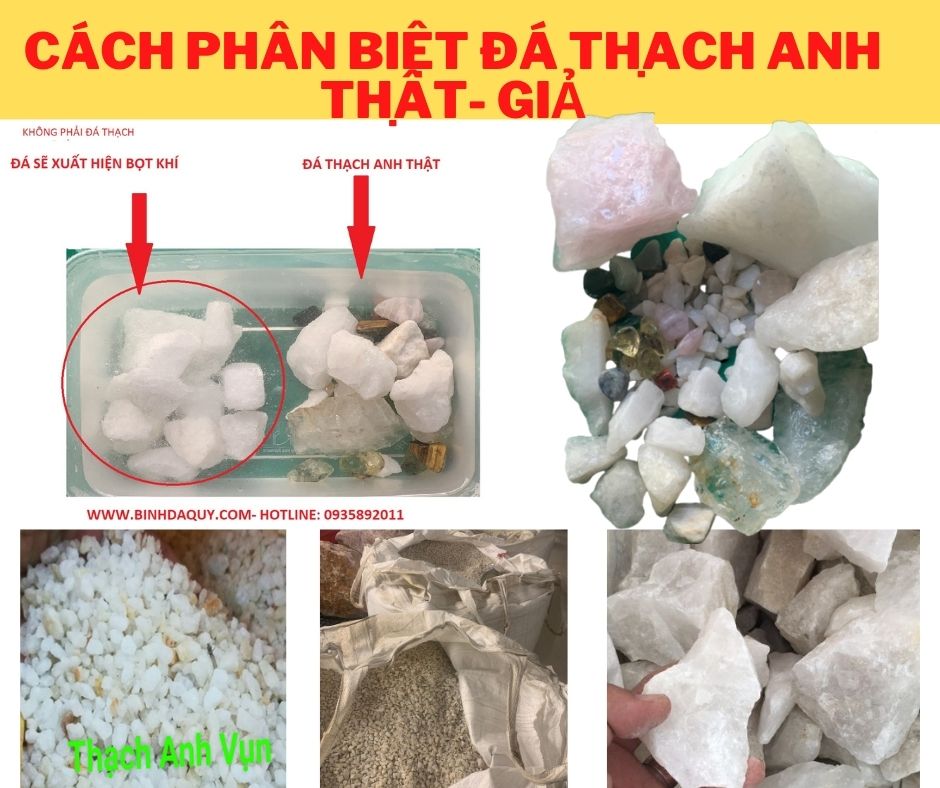 Cách mua đá thạch anh tự nhiên nhận biết thật giả