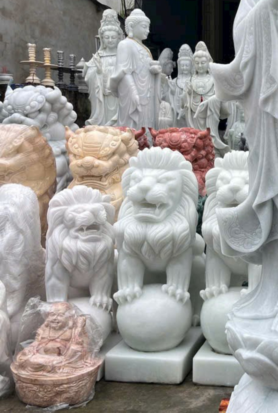 Kỳ Lân Đá Loại Nhỏ