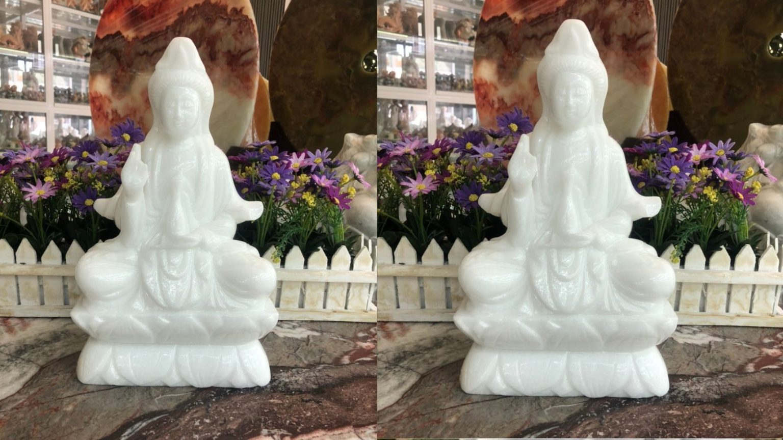 TƯỢNG PHẬT ĐÁ ĐỂ BÀN