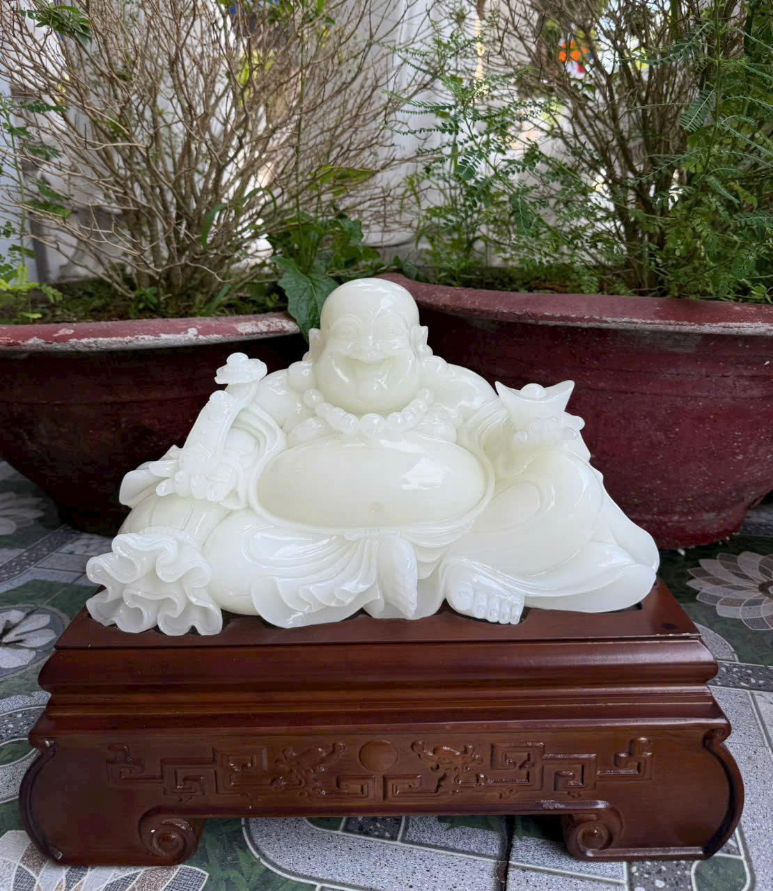 TƯỢNG PHẬT BẰNG ĐÁ CHẤN TRẠCH