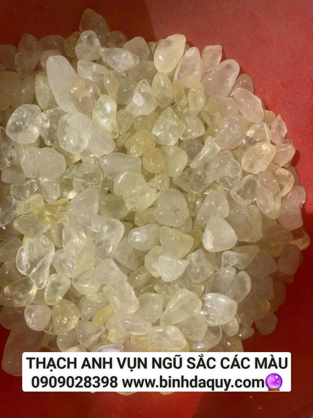 Giá Đá Thạch Anh Vụn Ngũ Sắc Mới Nhất Hôm Nay