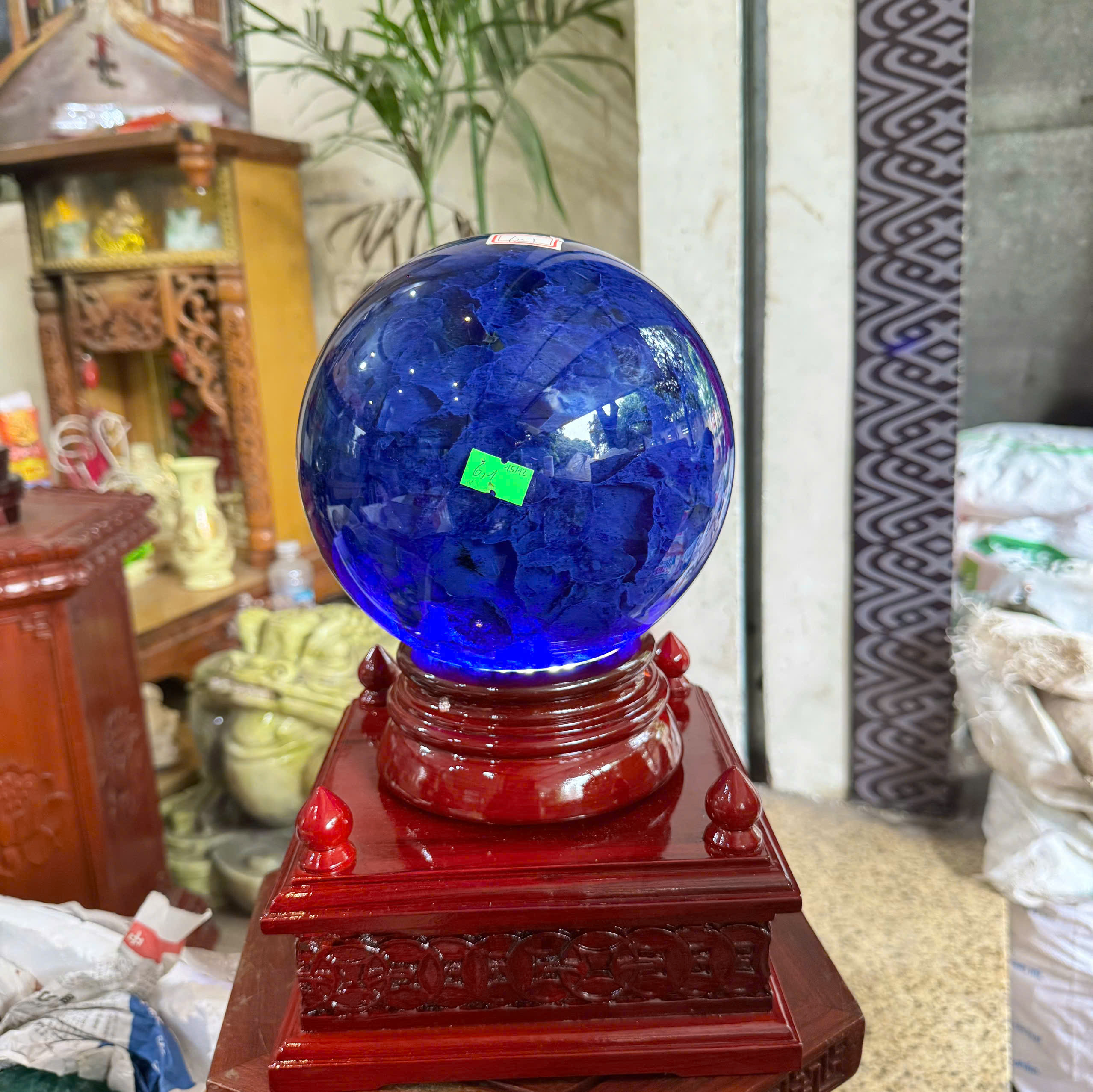 Ý nghĩa của quả cầu đá phong thủy