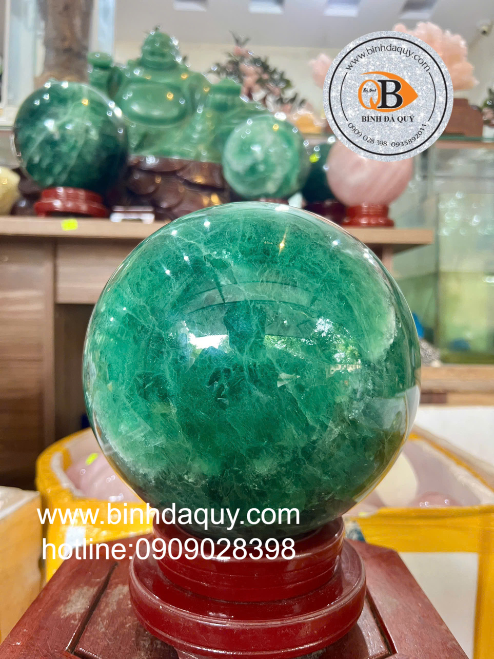 Đá phong thủy Bình Đá Quý 